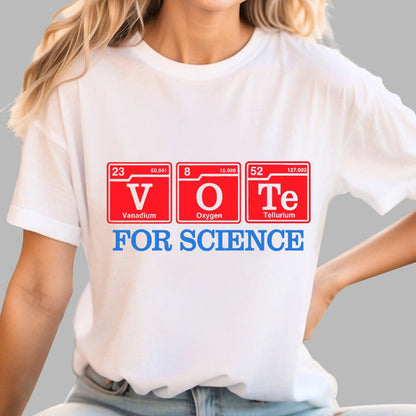 Vote For Science Geek T-Shirt