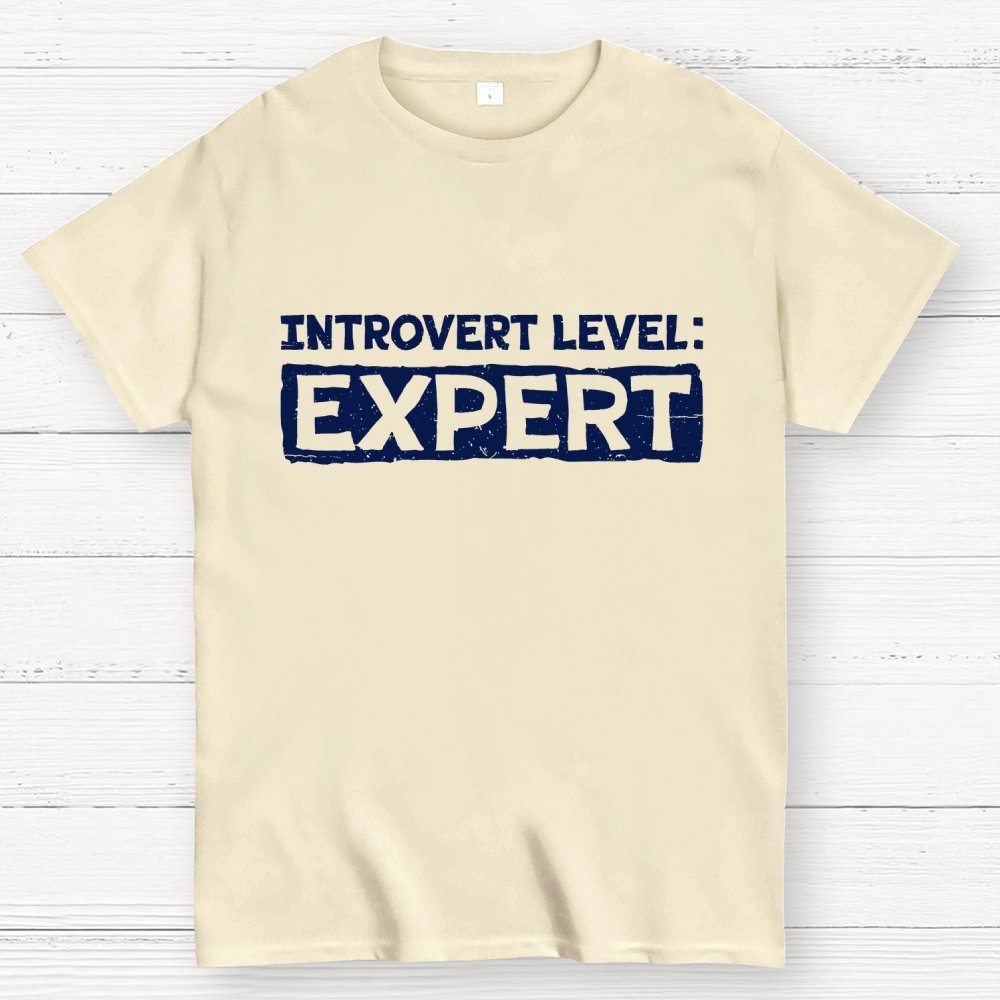 Introvert Level Expert  Geek T-Shirt