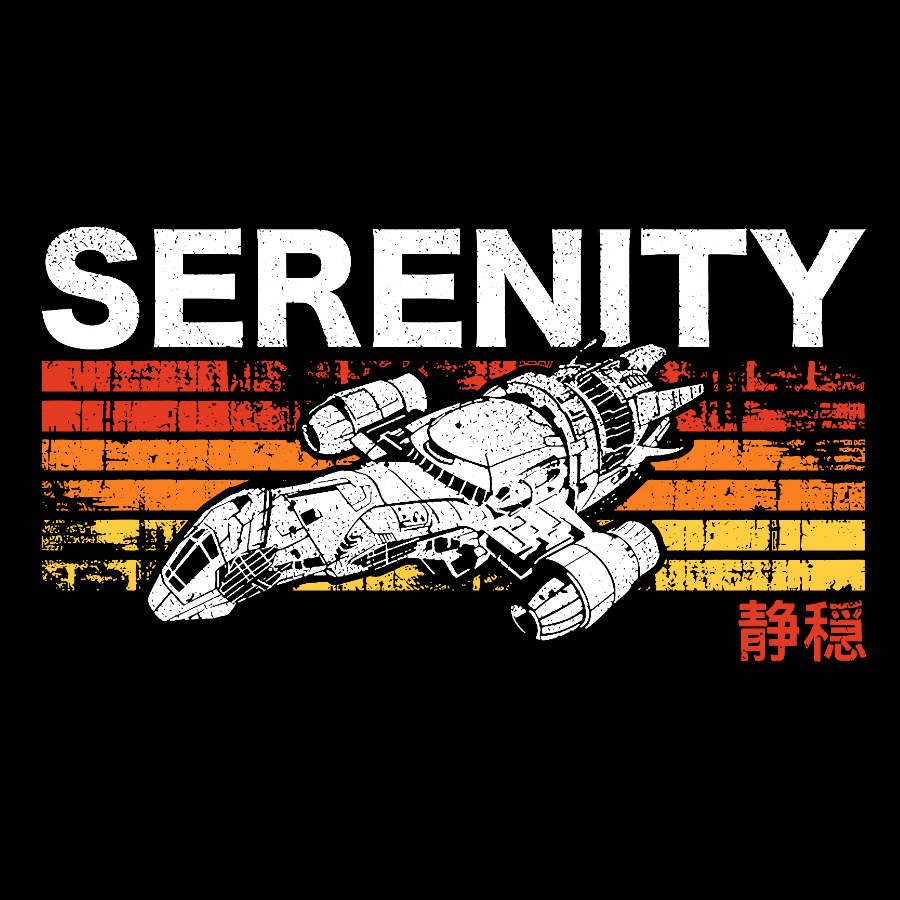 Retro Mystic Spaceship Geek T-Shirt