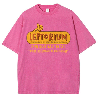 The Leftorium Store Vintage Distressed T-shirt