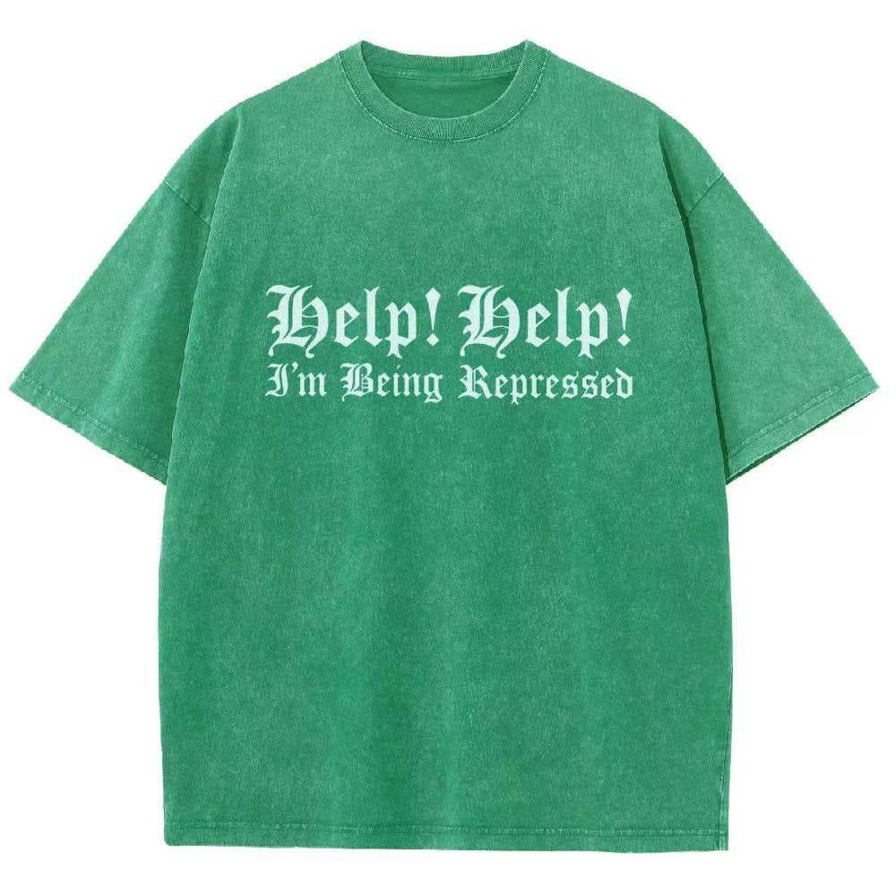 Help! Help! I'm being repressed Vintage Distressed T-shirt