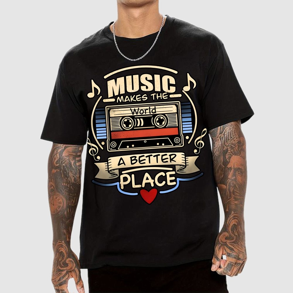 Music Love Geek T-Shirt
