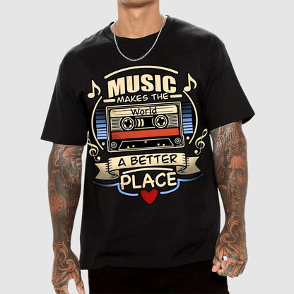 Music Love Geek T-Shirt