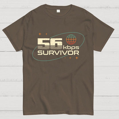 56 Kbps Survivo Buy Now Geek T-Shirt