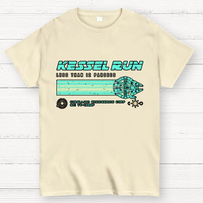 Retro Vintage Parsecs Geek T-Shirt
