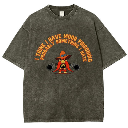 A Bad Case Of Mood Poisoning Vintage Distressed T-shirt