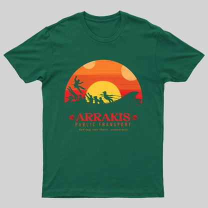 Mystic Land Getting You There Sometimes Geeky T-Shirt