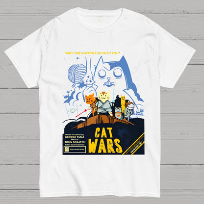 Cat Wars��Revenge of The Dog Geeky T-Shirt