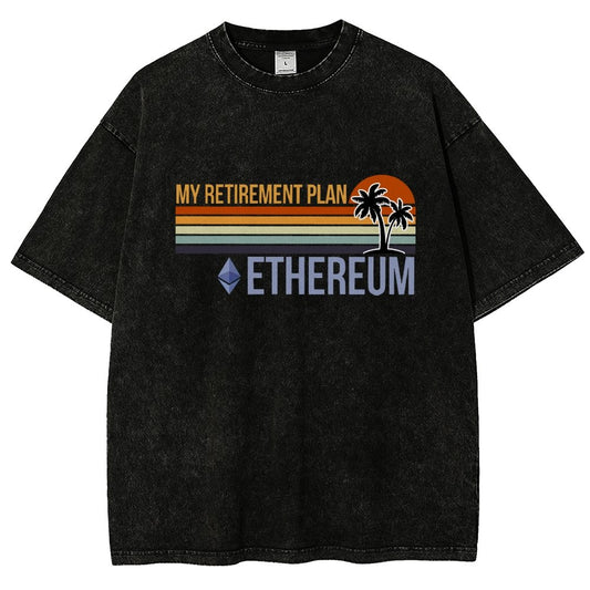 ETH Retirement Plan Vintage Distressed T-shirt