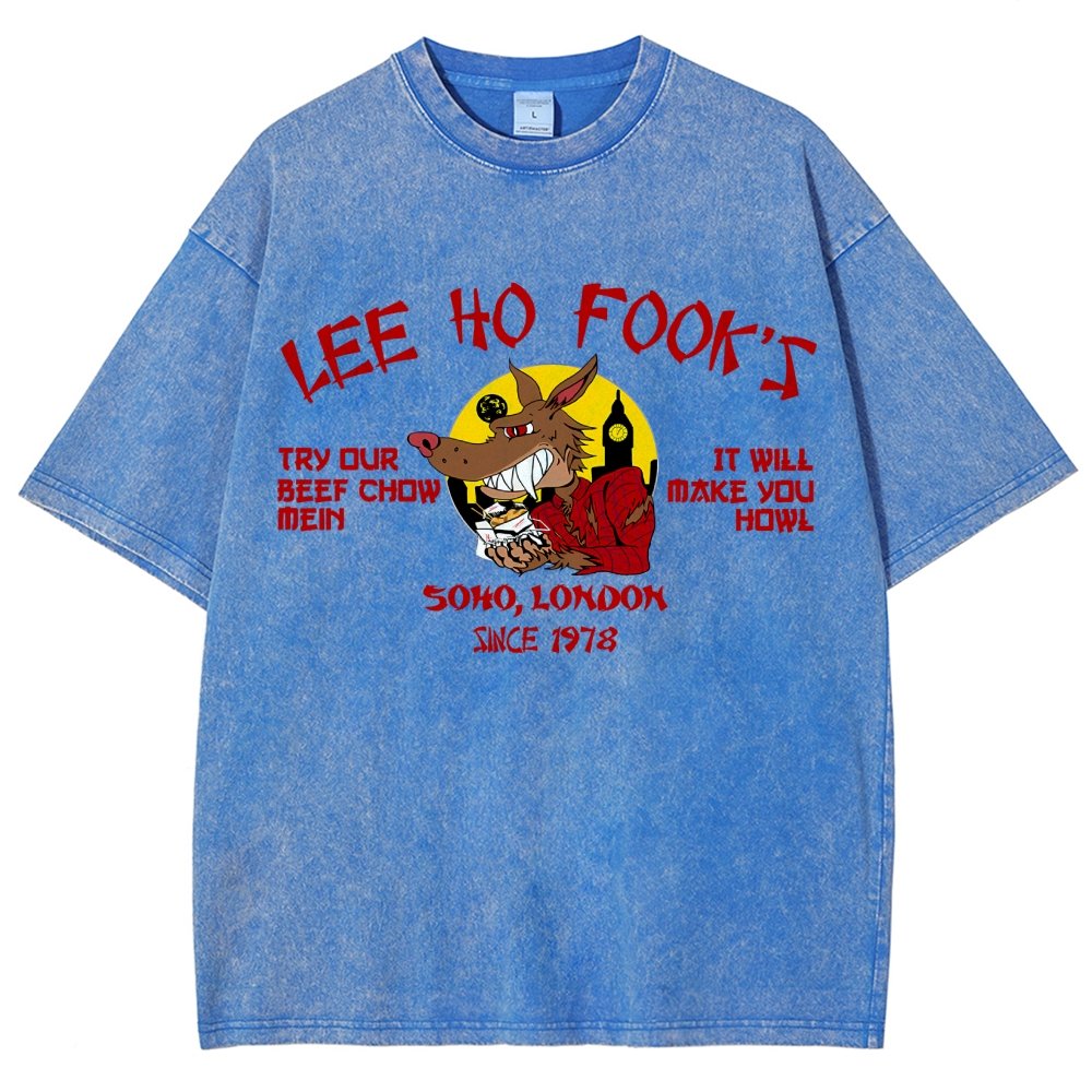 Lee Ho Fooks Soho London Since 1978 Vintage Distressed T-shirt