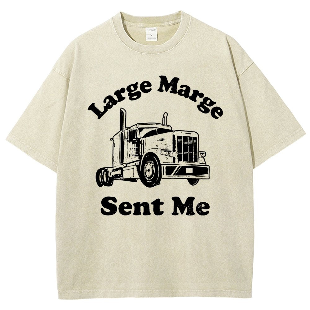 Large Marge Sent Me Vintage Distressed T-shirt