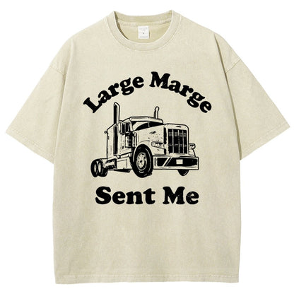 Large Marge Sent Me Vintage Distressed T-shirt