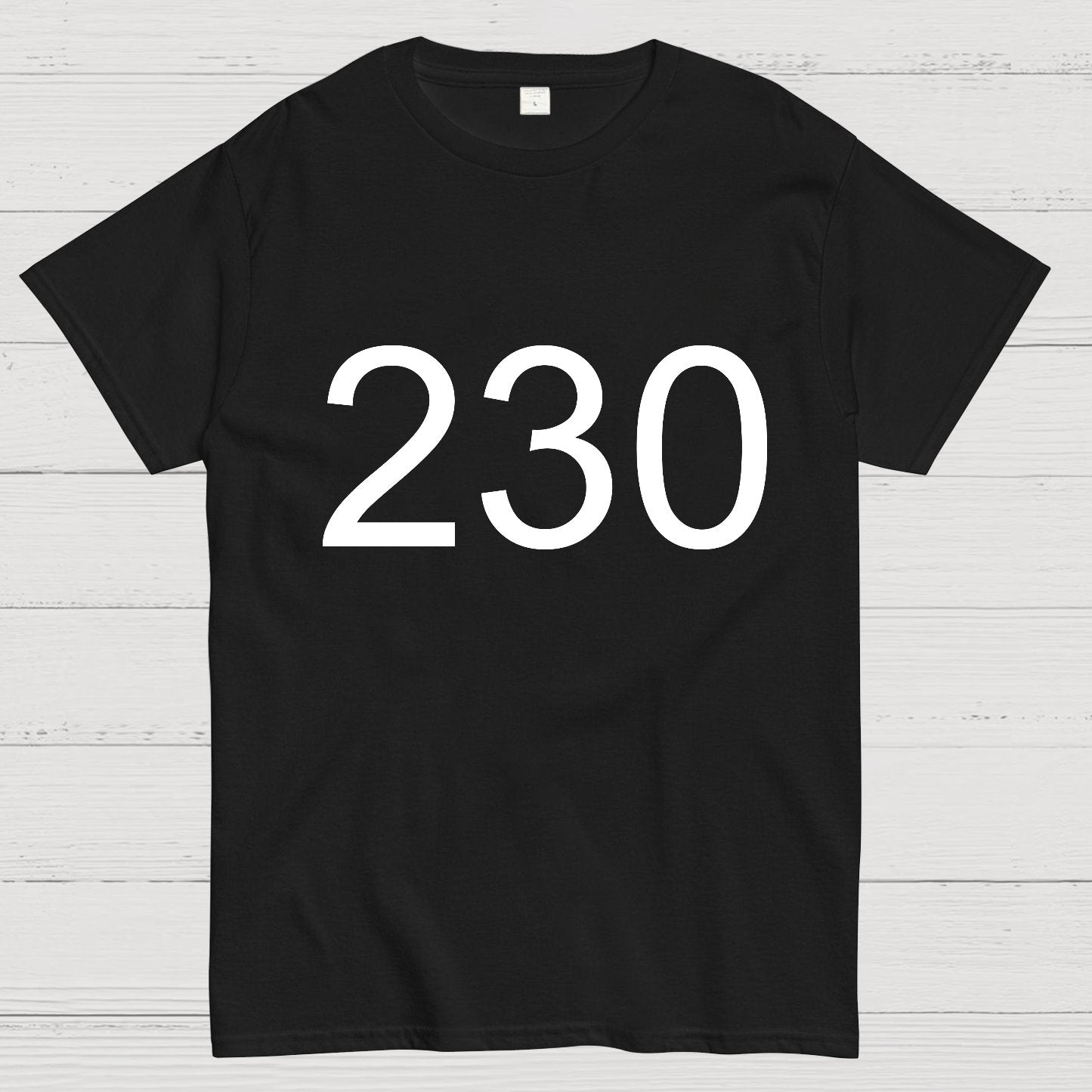 Number 230 Game Movie Geek T-Shirt