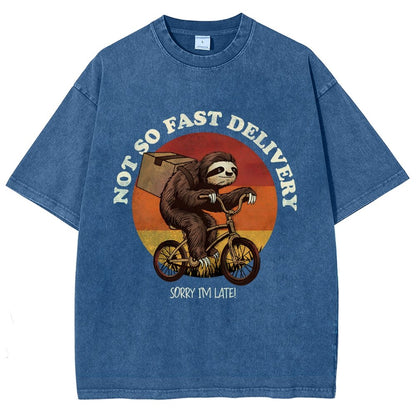 Not So Express Delivery Vintage Distressed T-shirt