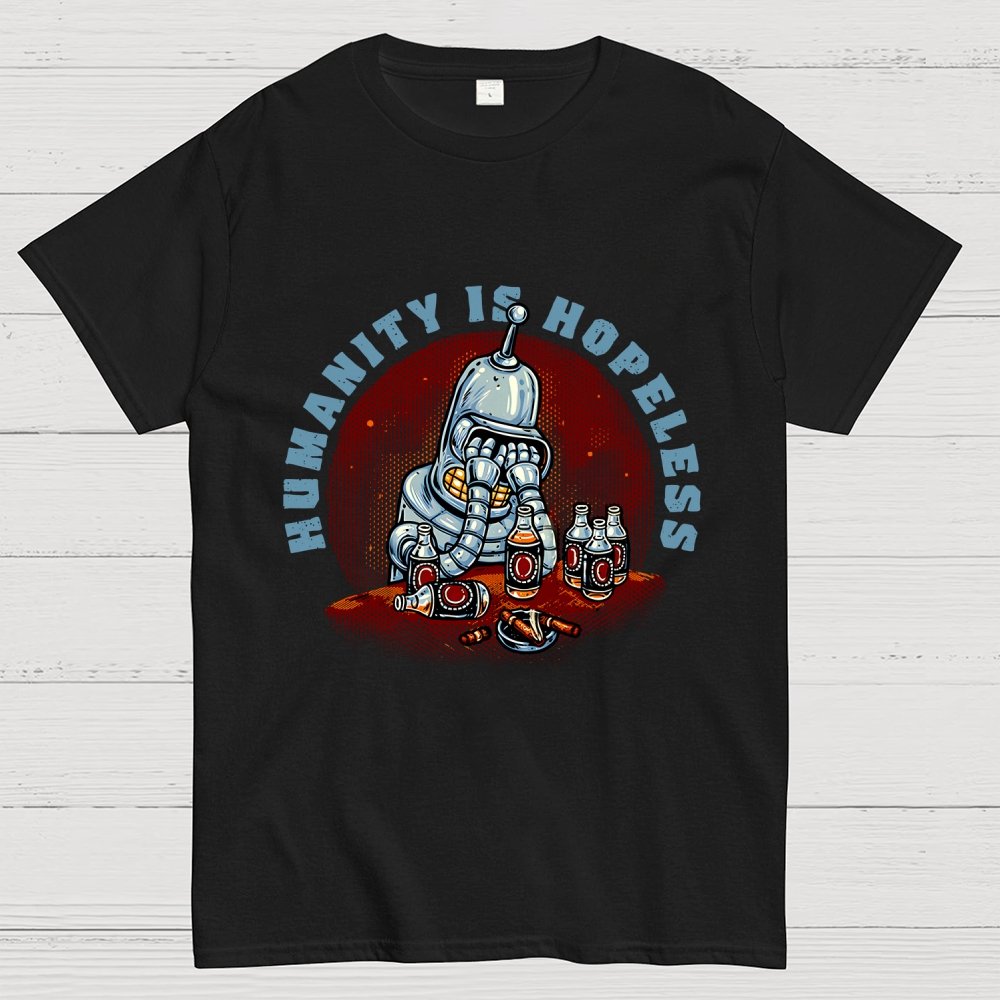 Humanity Is Hopeless Geek T-Shirt