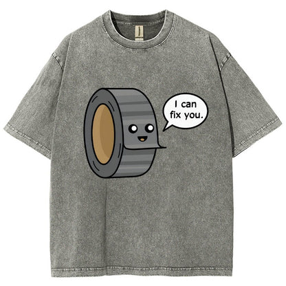 I Can Fix You Vintage Distressed T-shirt