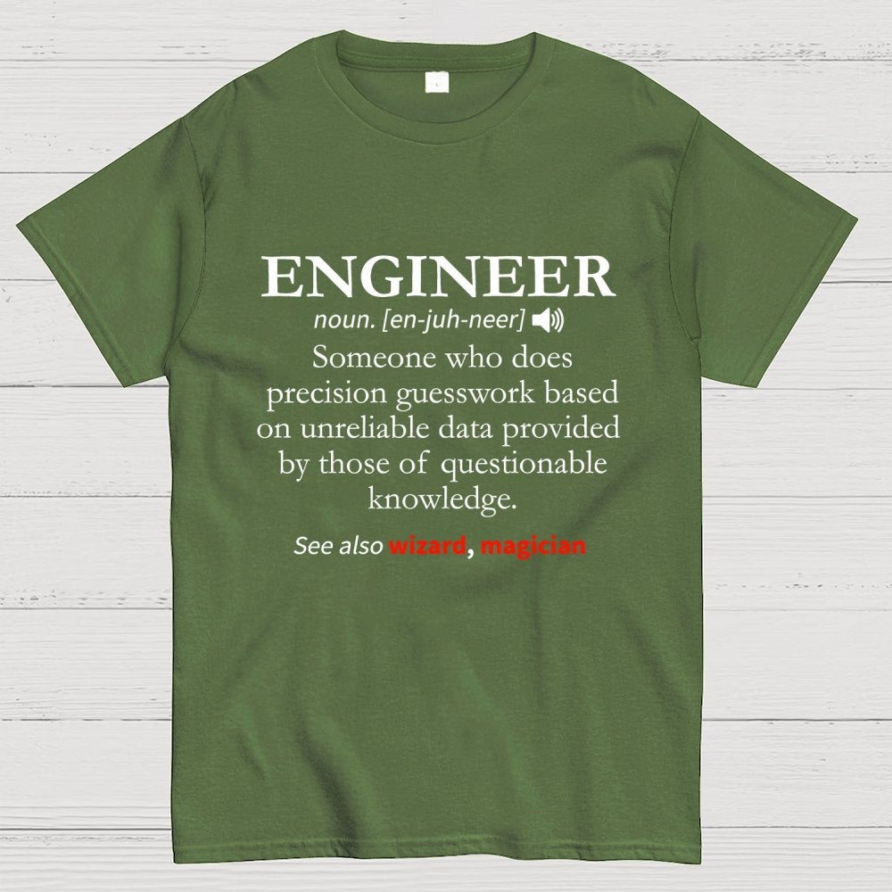 Engineer Definition Geek T-Shirt