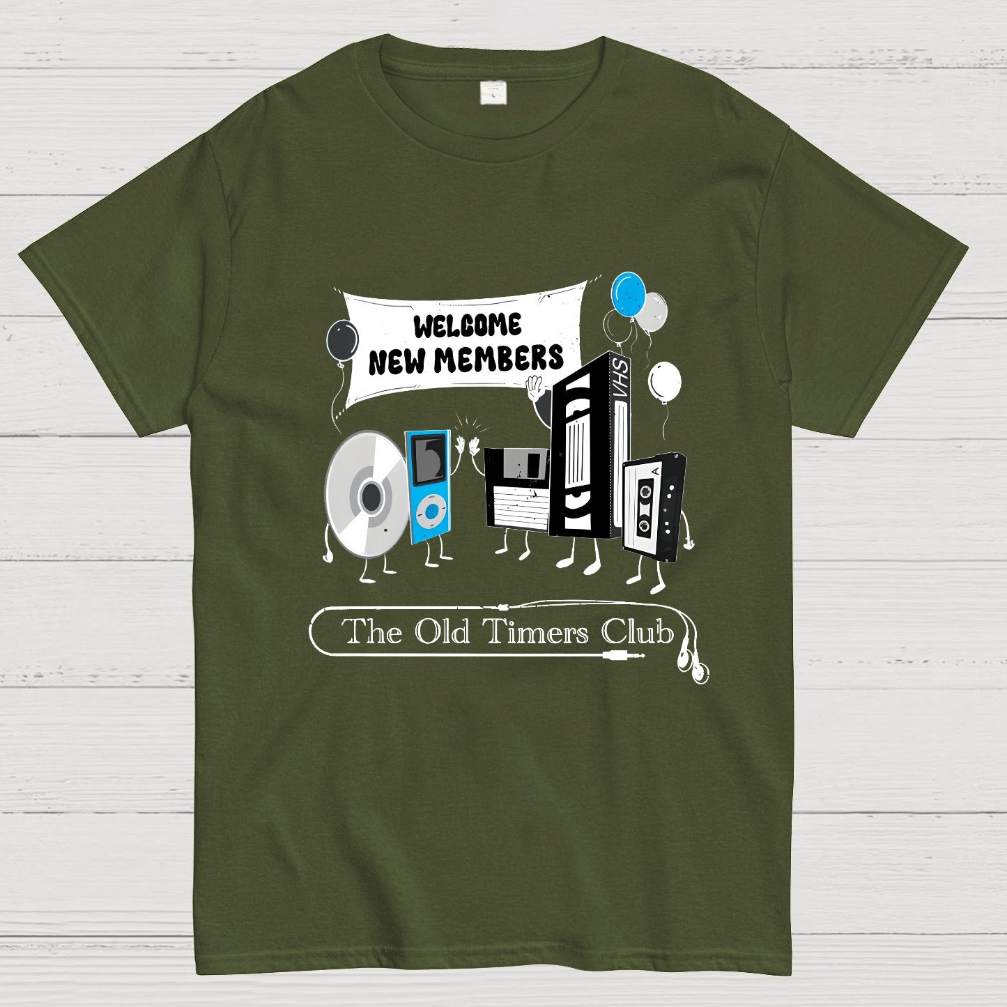 Old Timers Club Geek T-Shirt