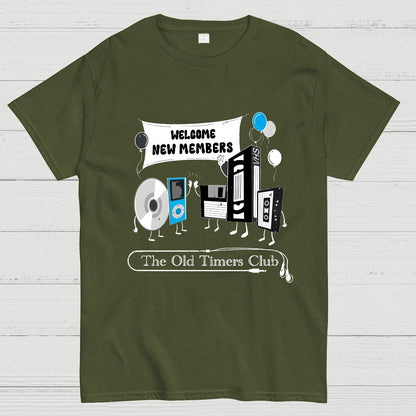 Old Timers Club Geek T-Shirt