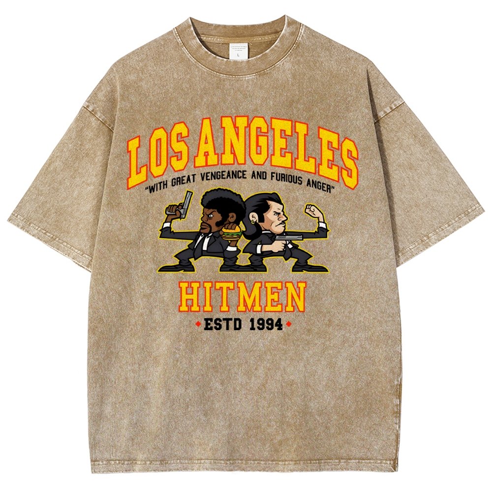Los Angeles Hitmen Vintage Distressed T-shirt