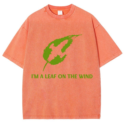 I'm A Leaf On The Wind. Vintage Distressed T-shirt
