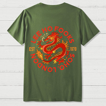 Mystery Town's (Werewolves of London) Back Printing Geek T-Shirt