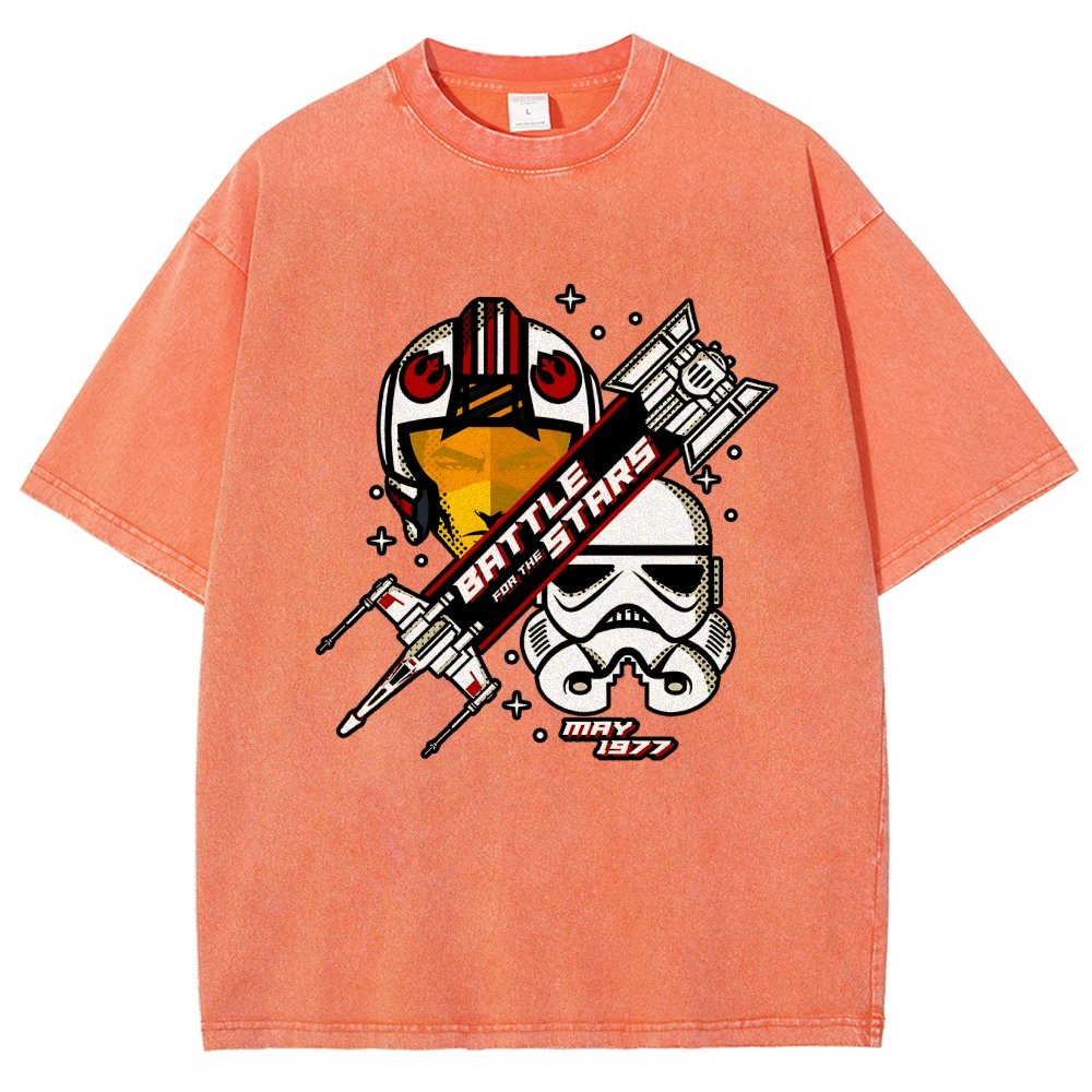 Battle for the Stars Vintage Distressed T-shirt