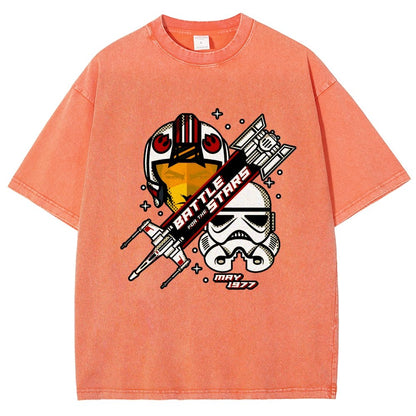 Battle for the Stars Vintage Distressed T-shirt