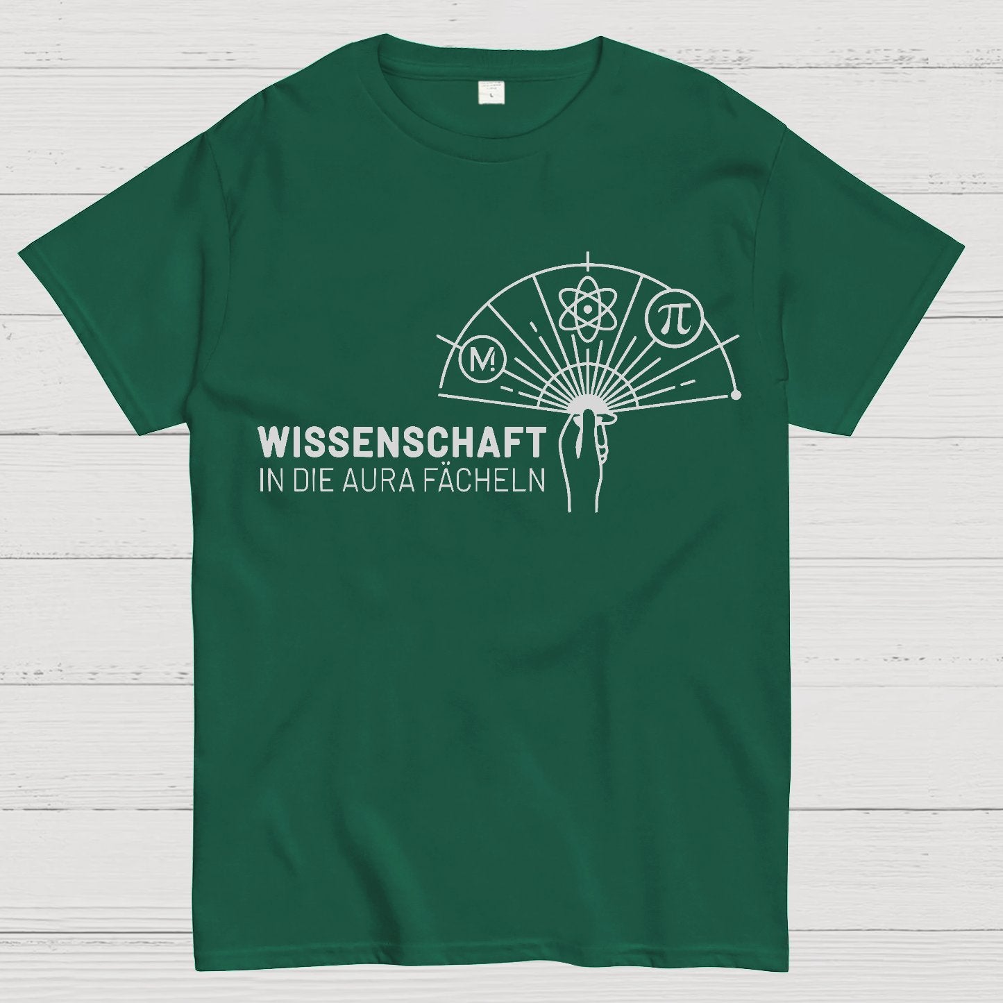Wissenschaft in die Aura fächeln Geek T-Shirt