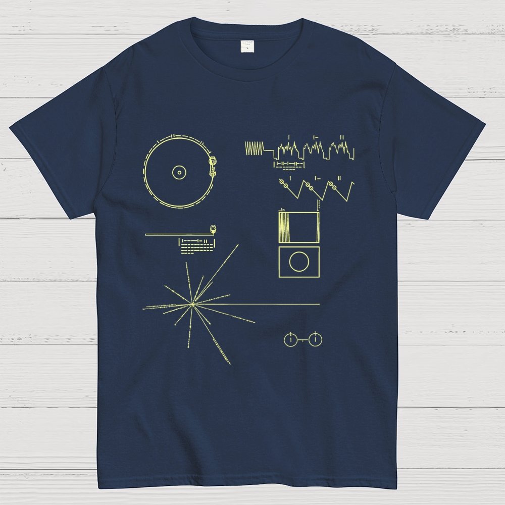 The Voyager Golden Record Geek T-Shirt