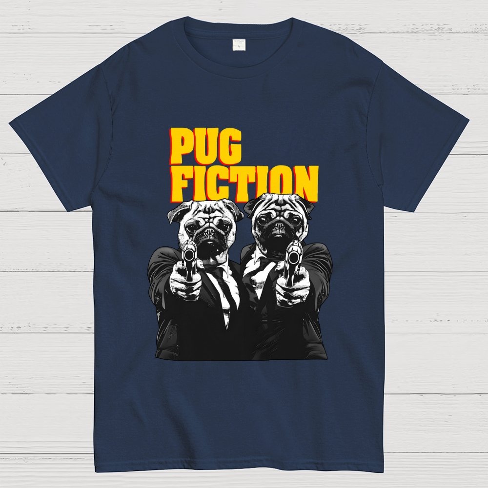 Pug Fiction Geek T-Shirt