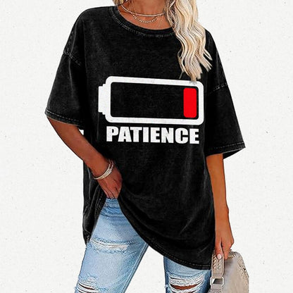 Out of Patience Vintage Distressed T-shirt