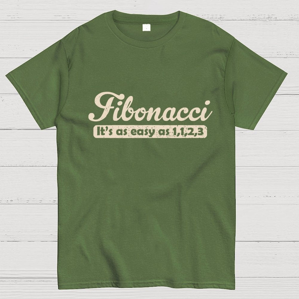 Fibonacci Funny Math Unisex Geek T-Shirt