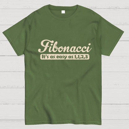 Fibonacci Funny Math Unisex Geek T-Shirt