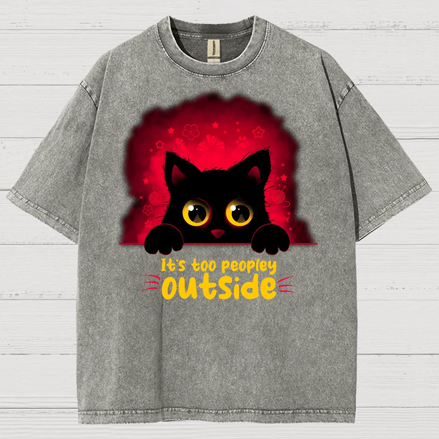 Too Peopley Vintage Distressed T-shirt