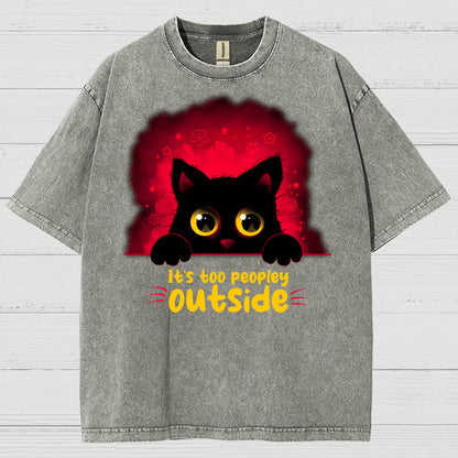 Too Peopley Vintage Distressed T-shirt