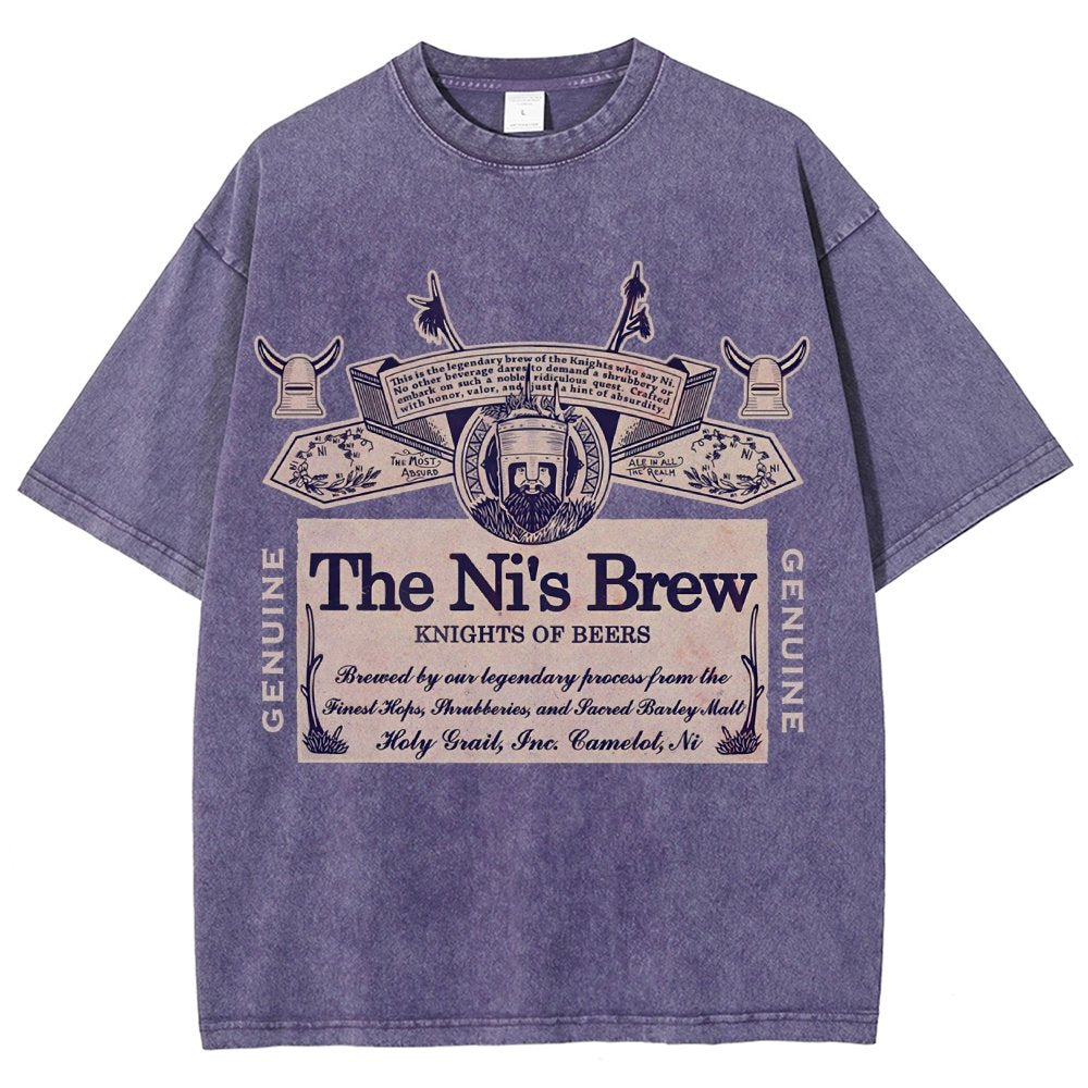 The Ni's Brew Vintage Distressed T-shirt