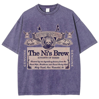 The Ni's Brew Vintage Distressed T-shirt