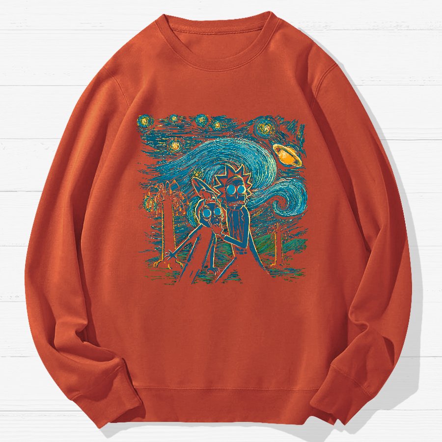 Star Science Geek Cotton Sweatshirt