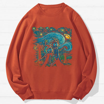 Star Science Geek Cotton Sweatshirt
