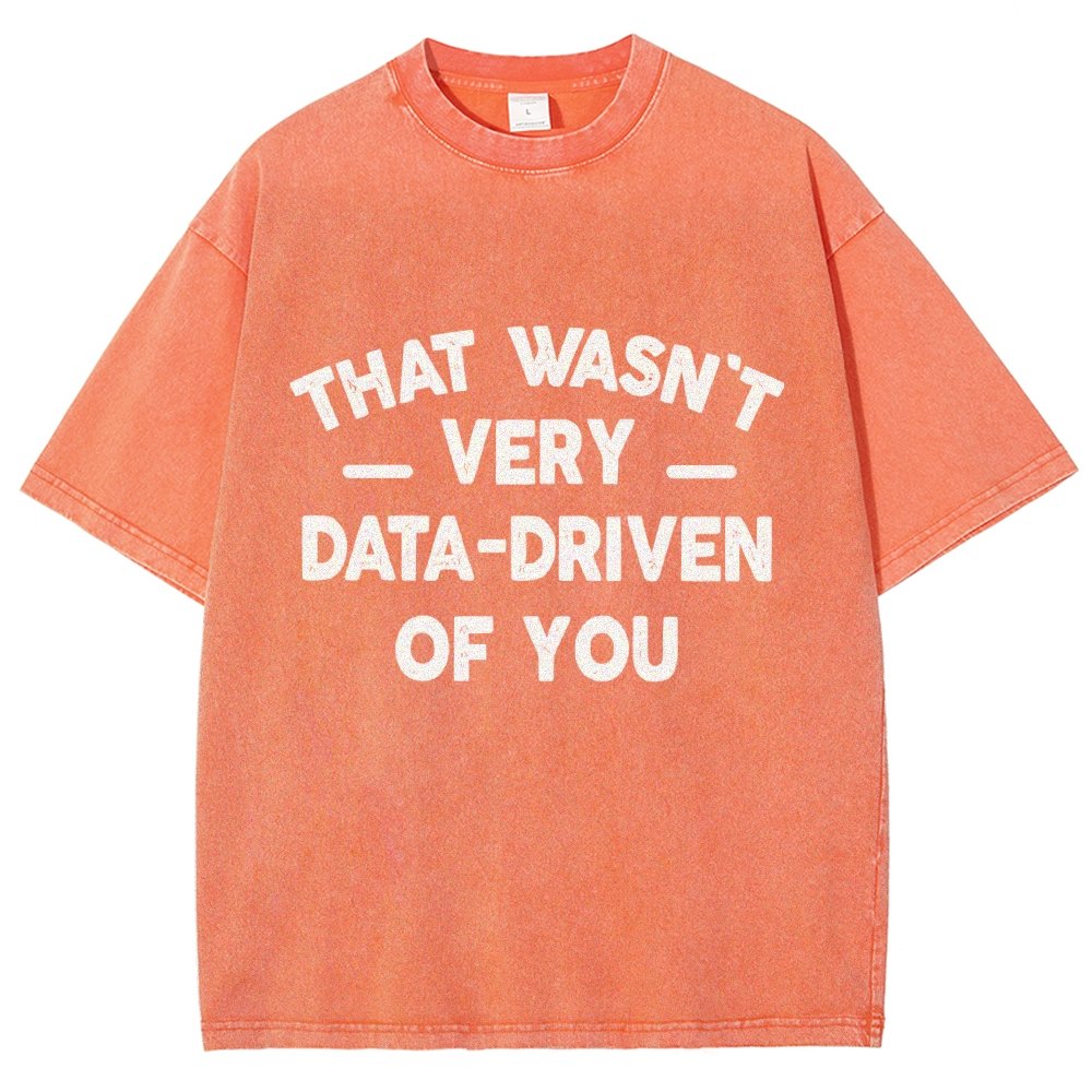 That Wasn't Very Logic-Based of You Vintage Distressed T-shirt