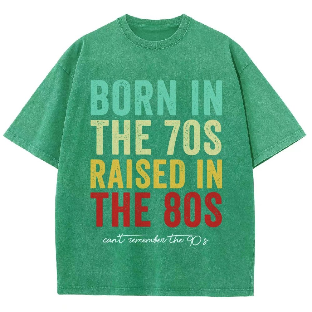Raised In The 80s Vintage Distressed T-shirt