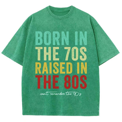 Raised In The 80s Vintage Distressed T-shirt