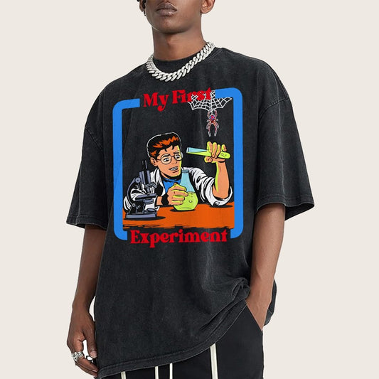 My First Experiment Vintage Distressed T-shirt