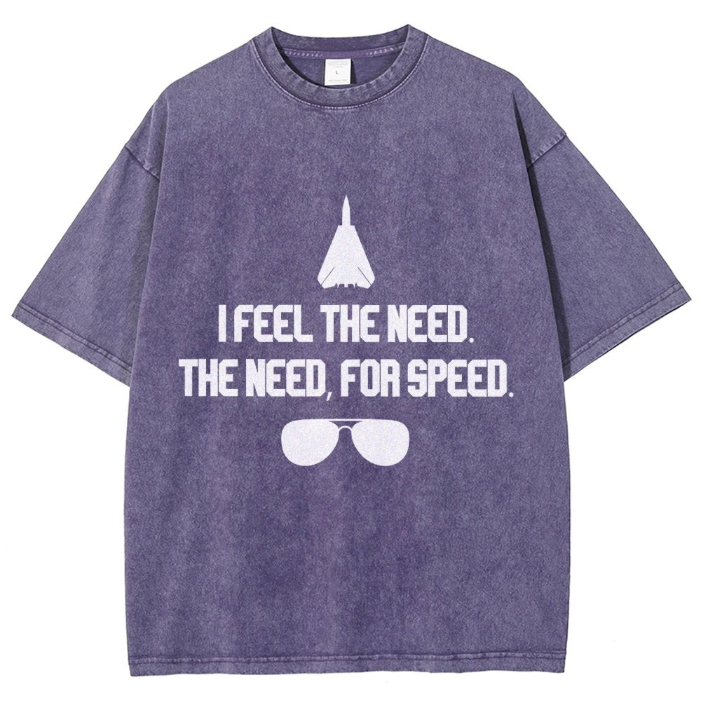 I Feel The Need… The Need For Speed! Vintage Distressed T-shirt