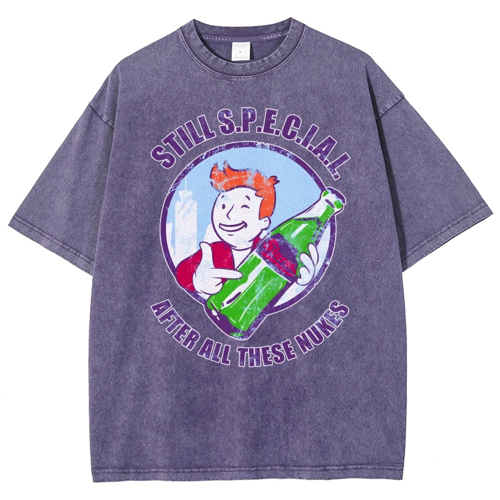 Still Super Special after all these nukes Vintage Distressed T-shirt