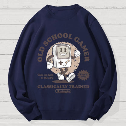 Retro Gamer Geek Cotton Sweatshirt