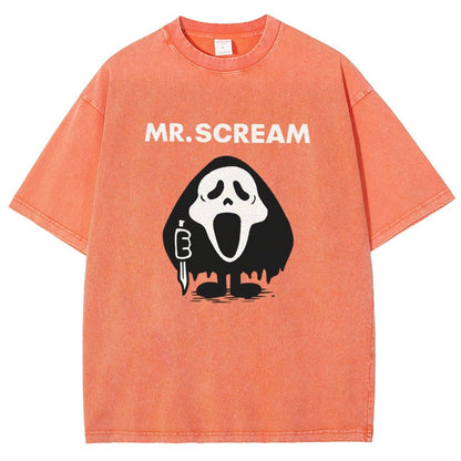 Mr. Scream Vintage Distressed T-shirt