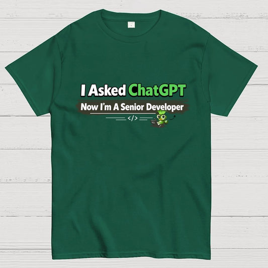 I Asked ChatGPT Geek T-Shirt