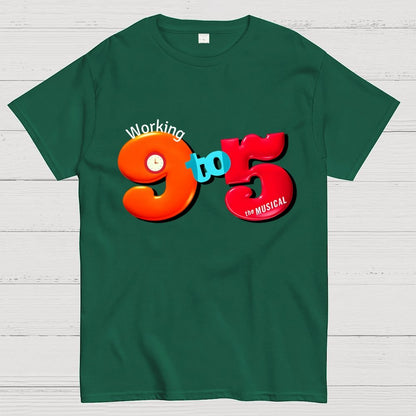 Working 9 to 5 Music Unisex Geek T-Shirt